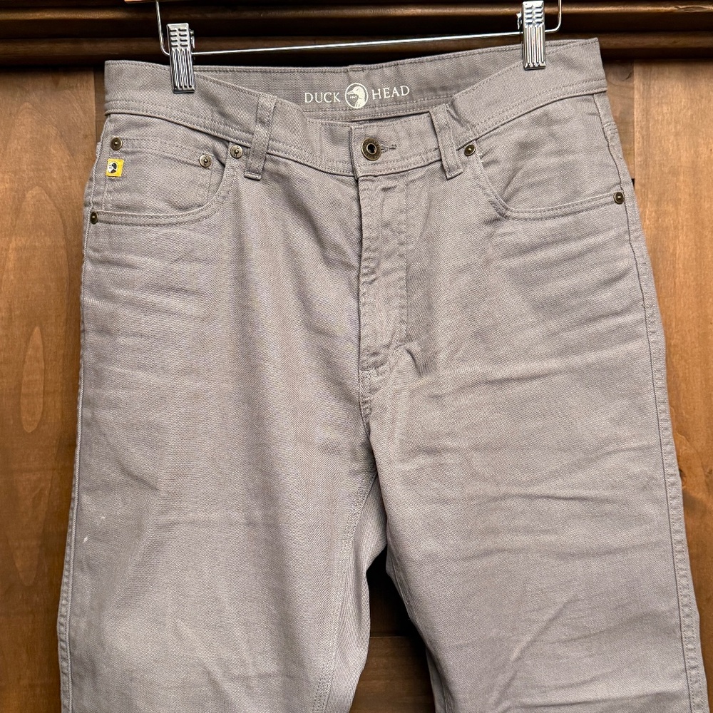Duck Head Field Canvas Five-Pocket Pant